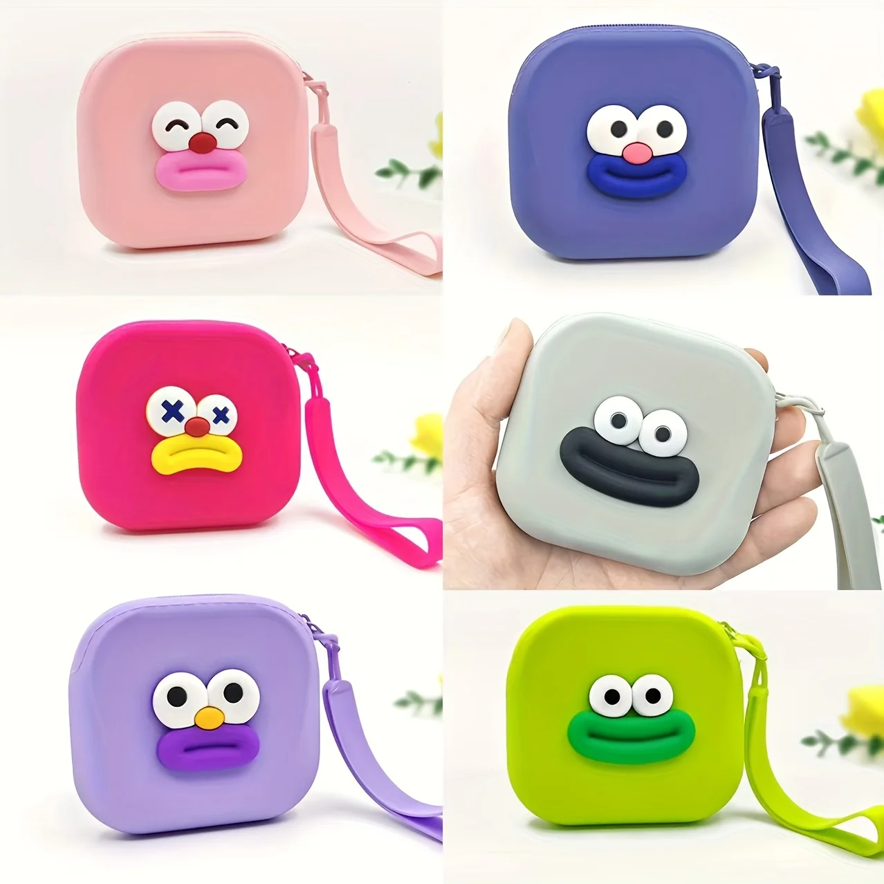 Funda protectora a prueba de golpes para Anker Soundcore Liberty 4 Pro, bonito colgante con cordón, funda protectora a prueba de golpes con dibujos animados para Soundcore Liberty 4 Pro