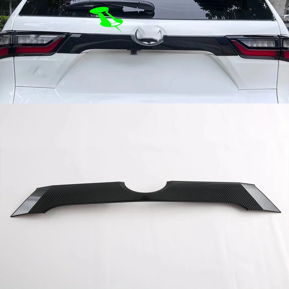 Auto Rear Back Gate Trunk Molding Cover Trim Car Body Kit Upgrade Accessories For Toyota Yaris Cross 2023