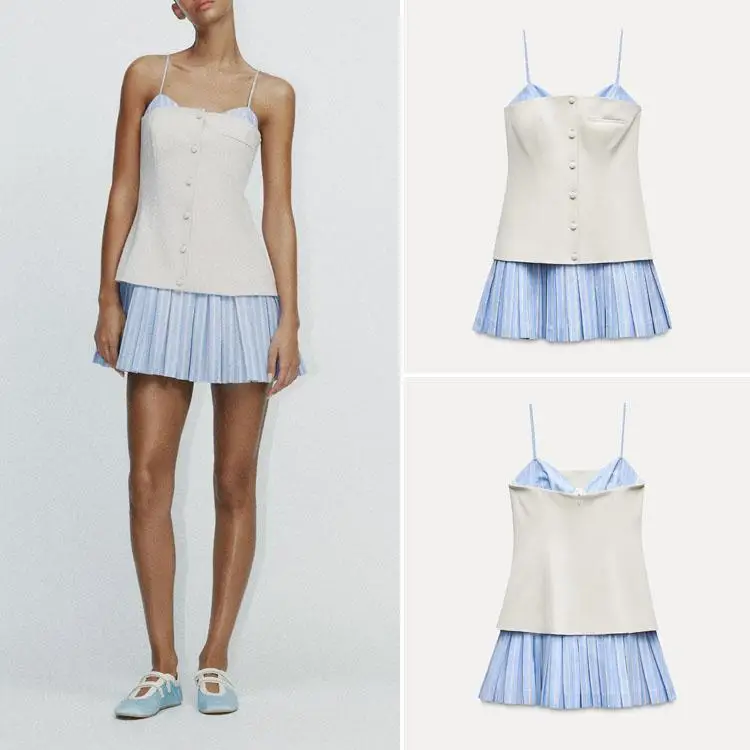 Printemps nouveauté femme ort Svel v-ne Dr Street Sle 00% autre matériau printemps 2025