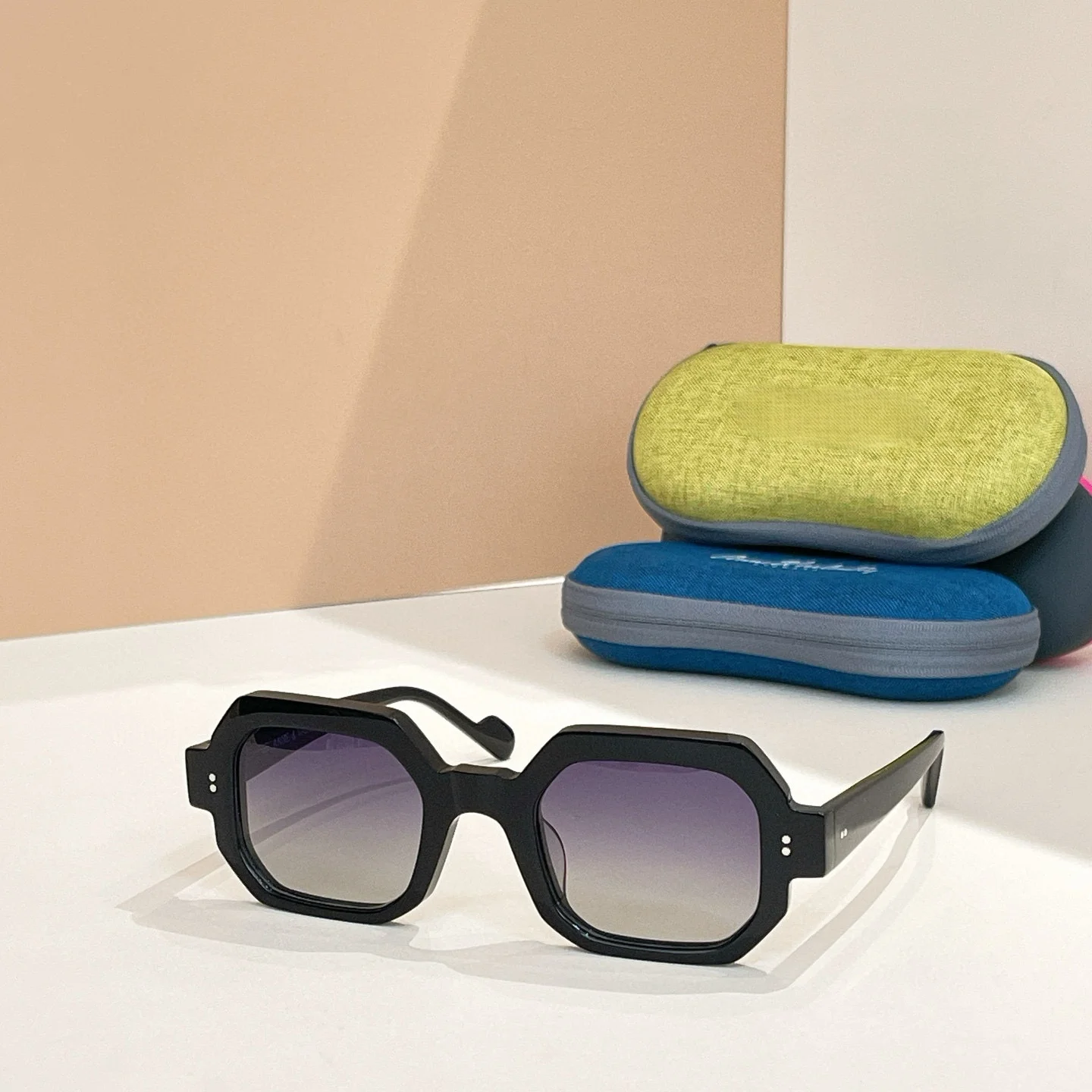 DANTE-نظارات شمسية للجنسين - رومانسية فرنسية وفكاهة - ألوان وهياكل هندسية - دمج المواد الممتازة | بيلايت