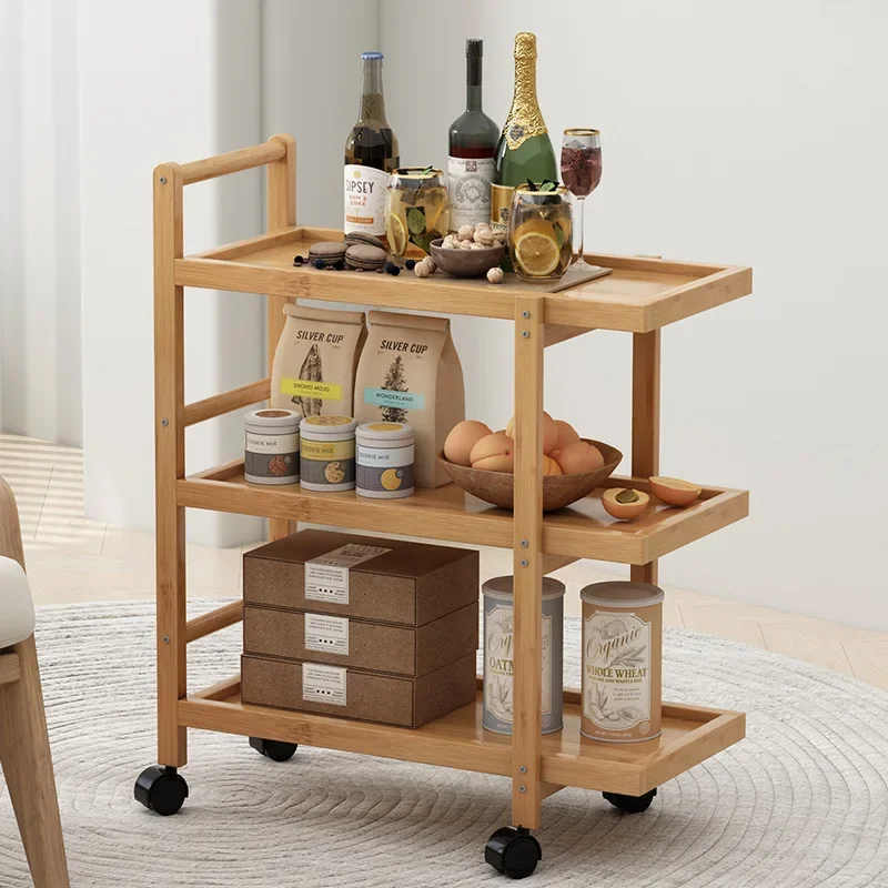 Commercial Kitchen On Wheels - Multi-Level Handcart Vegetable Rack–Commercial Kitchen Shelf