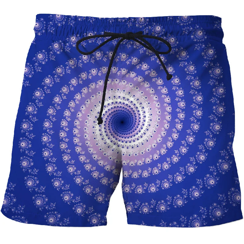 Graphic Optical Illusion 3D Printing Board Shorts Causal Swimsuit Homme 2023 Summer Ropa Hombre Surfing Swim Trunks Breathable