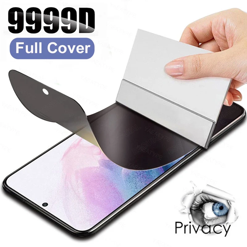 Privacy Hydrogel Film For Huawei Nova Y91 Y71 Phone Anit-Spy Screen Protector For 11i 10 SE 10z 11 SE Pro