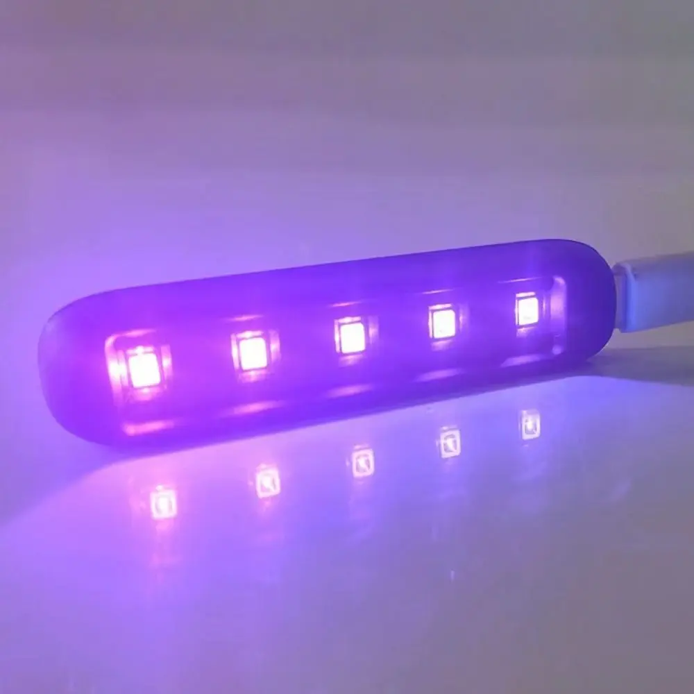 Nail Curing UV Curing Lamp 3W Power All Gel Polish Nail Art Baking Light UV Light Purple Light Purple Light Lamp At Home