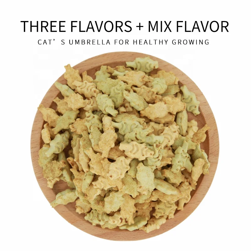 Pet Cat Snacks Salmon Chicken Tuna Cat Biscuits Pet Snacks Freeze-dried Pet Snacks Are Nutritious Delicious and Easy To Digest