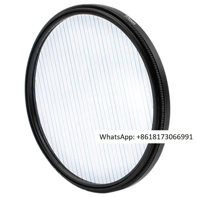 82mm camera photography video starlight mirror brushed filter wide screen movie special effects mirror SLR foreground lens