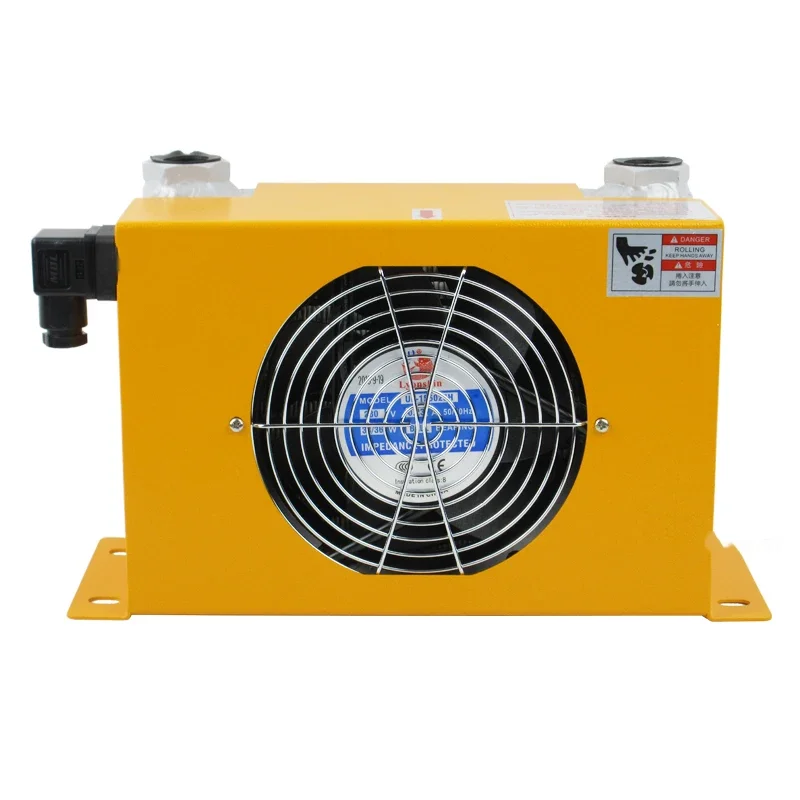 

24V/12V/220V/380V Truck-Mounted Crane Modified Fuel Tank Cooling Cooler Air-Cooled Oil Radiator AH1012T-CA Hydraulic Air Cooler