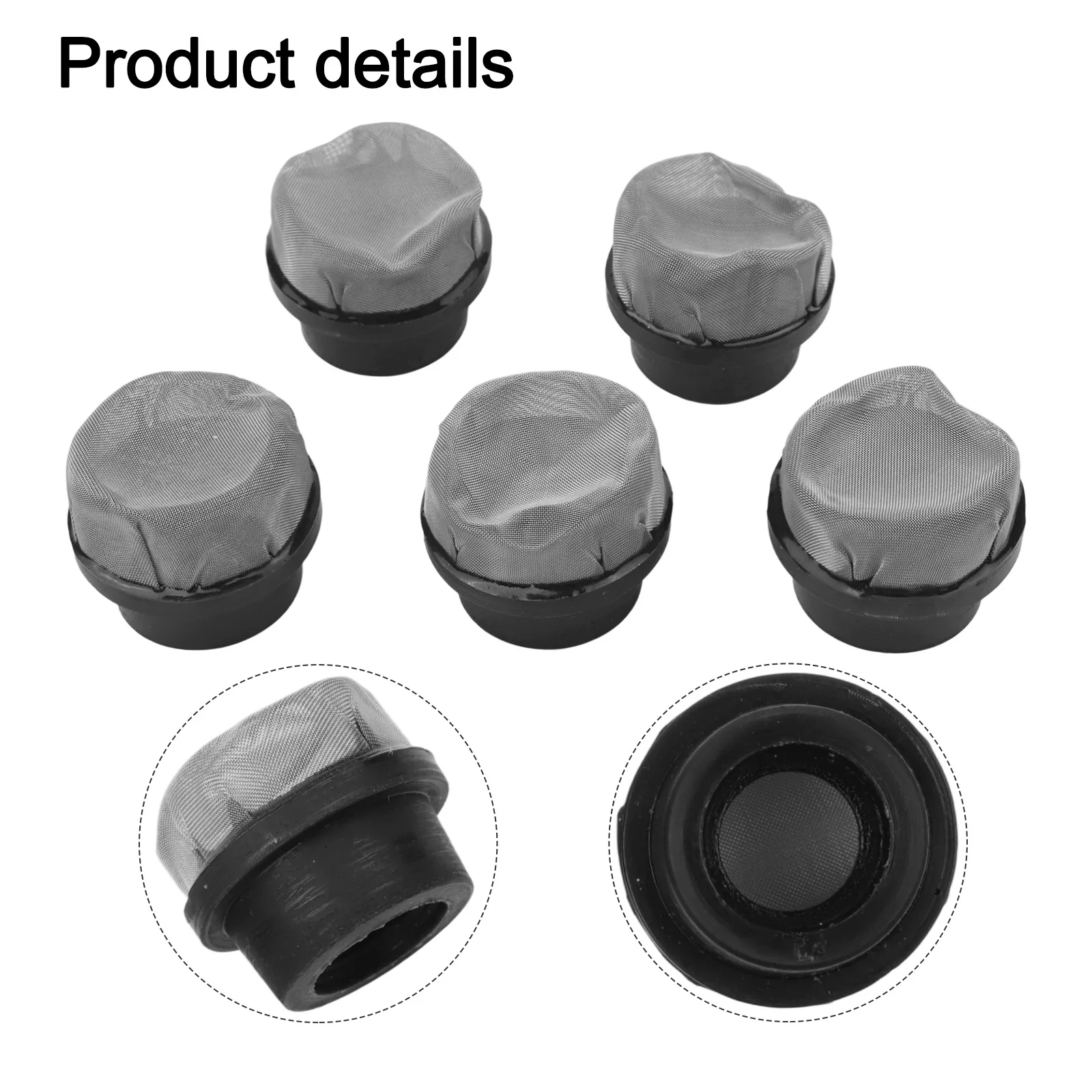 فلتر تنظيف منزف الهواء مقاس 1.4 بوصة لسهولة التركيب، حماية صمام الحفر، الأداء الأمثل، مادة مطاطية قوية