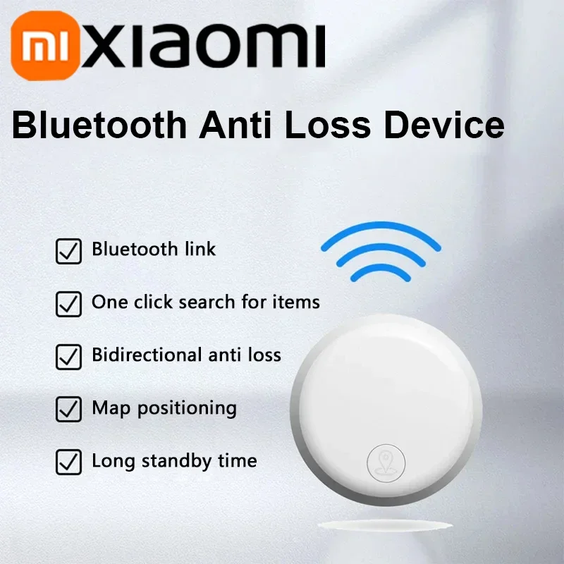 جهاز تعقب صغير بنظام تحديد المواقع من Xiaomi، تذكير ذكي لمكافحة الفقدان للحيوانات الأليفة، محفظة، محفظة بلوتوث، مكتشف محمول، محدد موقع تتبع العلامة الهوائية