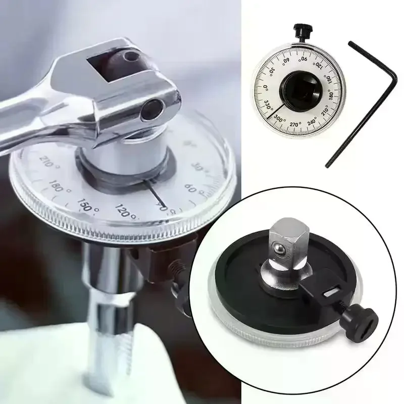 1 Set 1/2 Inch Drive Dial Type Calibrated Hand Tool Motorcycle Torque Wrench For Auto Repair Garage Service