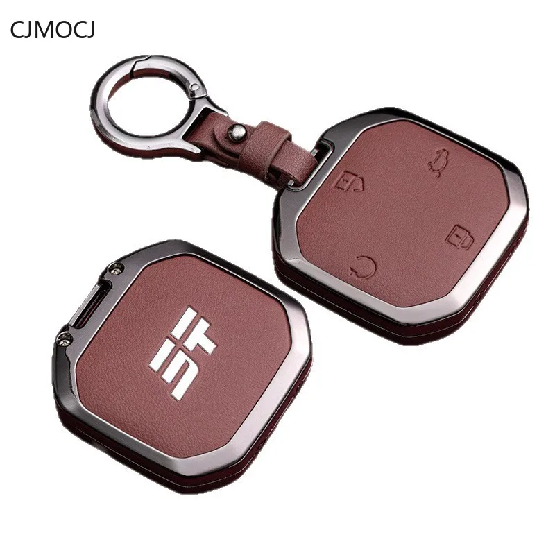 

Premium Zinc Alloy Key Cover Case for Jetour Freedom / Traveller (2025) - Protective Key Fob Shell Keybag Keychain