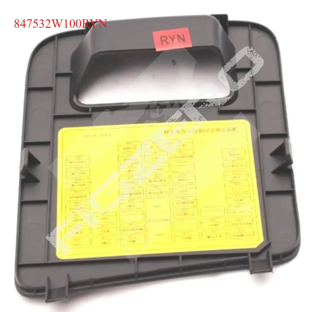 

Genuine Cab Fuse Box Cover Center Console Fuse Covers OBD Interface Cover 847532W100 for Hyundai Santa Fe 2013-2016 84753-2W100