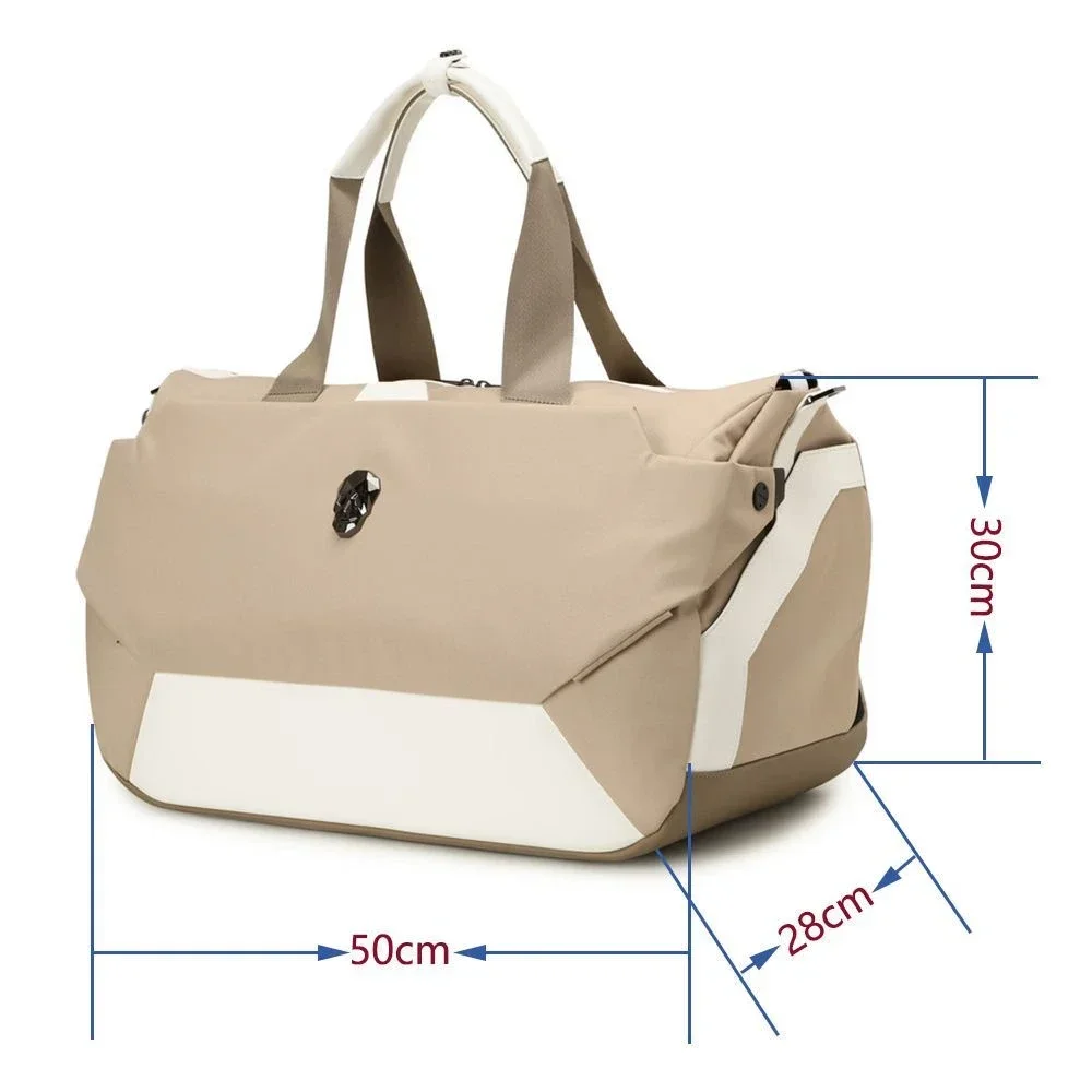 Modern Sport Fashion Bag, Golf-Ready Shoulder Tote with Dedicated Apparel & Makeup Organization, Lightweight Build