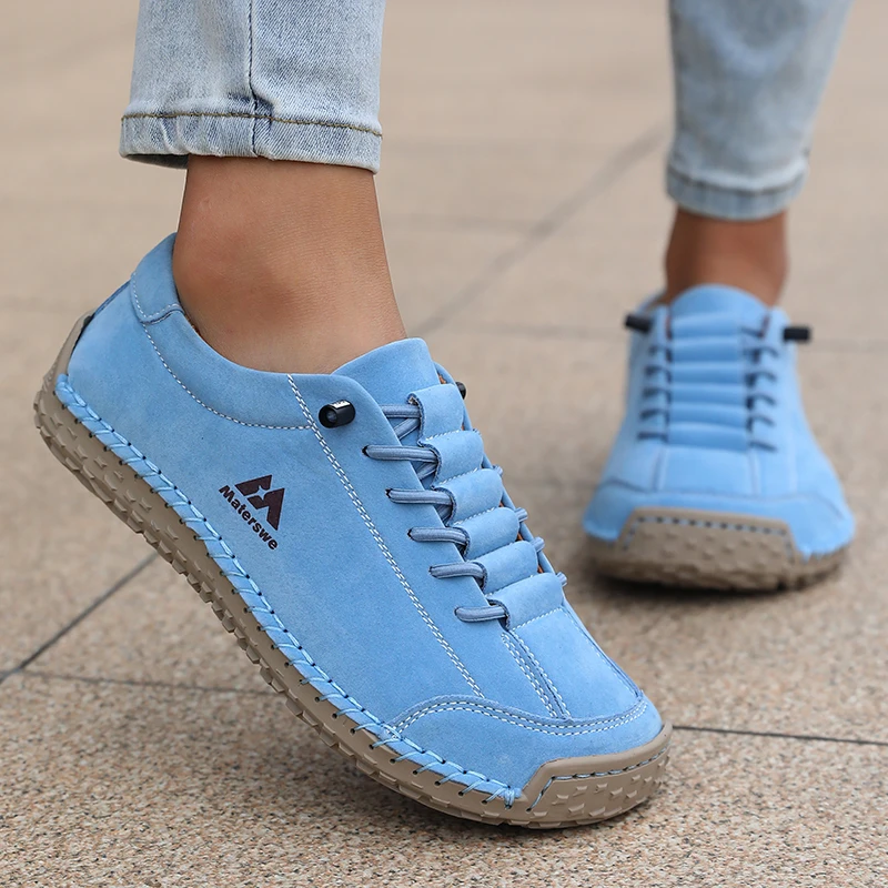 Neue 2026 Damen Sportschuhe Outdoor Wanderschuhe Flache Sohle Atmungsaktiv Bequeme Freizeitschuhe Atmungsaktive Modische Sneaker – Detail 12