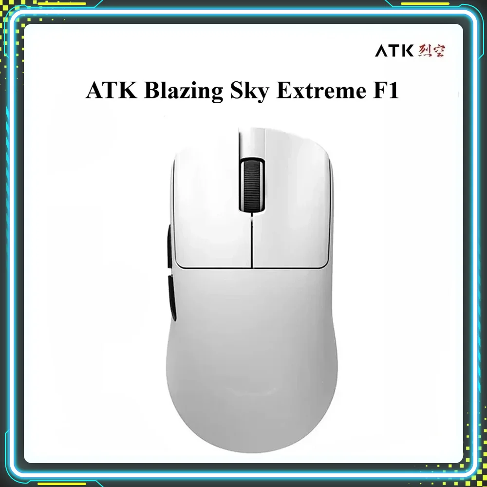 

Promotional Products ATK Blazing Sky Extreme F1 White Gaming Mouse Double 8K PAW3950 Lightweight Low Delay Wireless Mouse Gifts