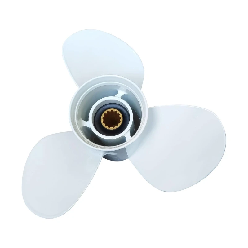 D5BE Durability Aluminum Marine Propeller 11 3/8 Inch Diameter Right Hand Rotation