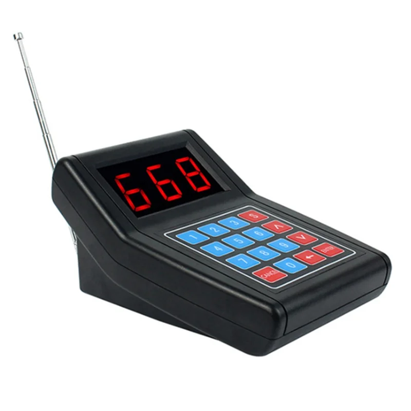 Wireless Guest Table Vibrating Call Button Waiter Buzzer Restaurant Coaster Pager Service Calling System