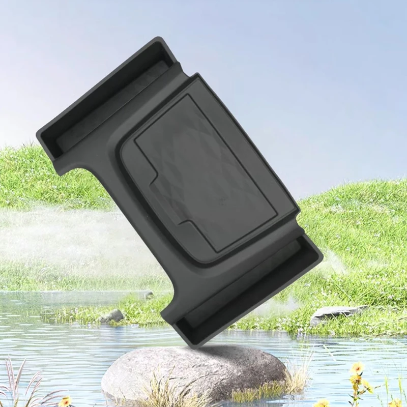 For Great Wall TANK 300 Tank 300 Hybrid Central Control Wireless Charging Silicone Pad Storage Box Modified Interior Accessories