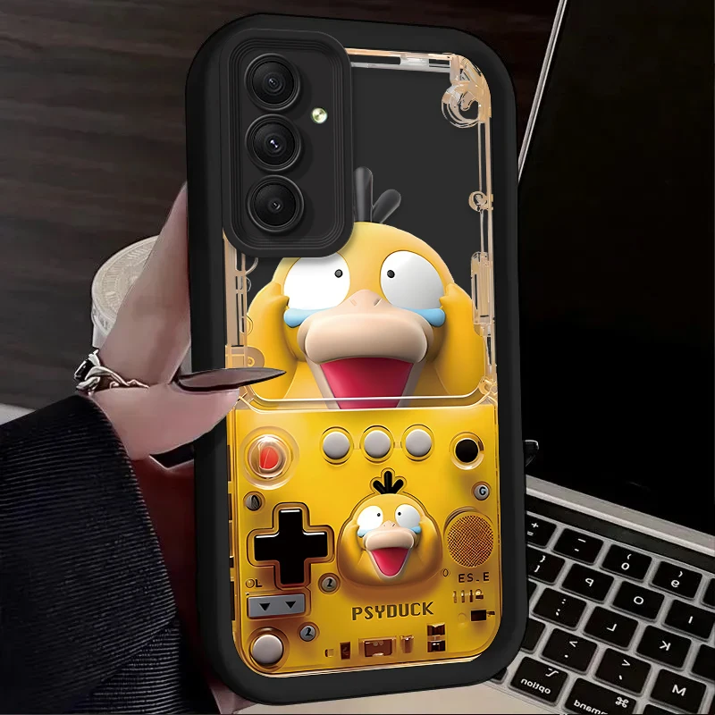 3D Cartoon P-Pokemon Game Case for Samsung Galaxy A23 A24 A25 A55 A35 A15 A05 A05S A16 A06 A13 A12 A22 A32 A52 A71 A51 4G Cover