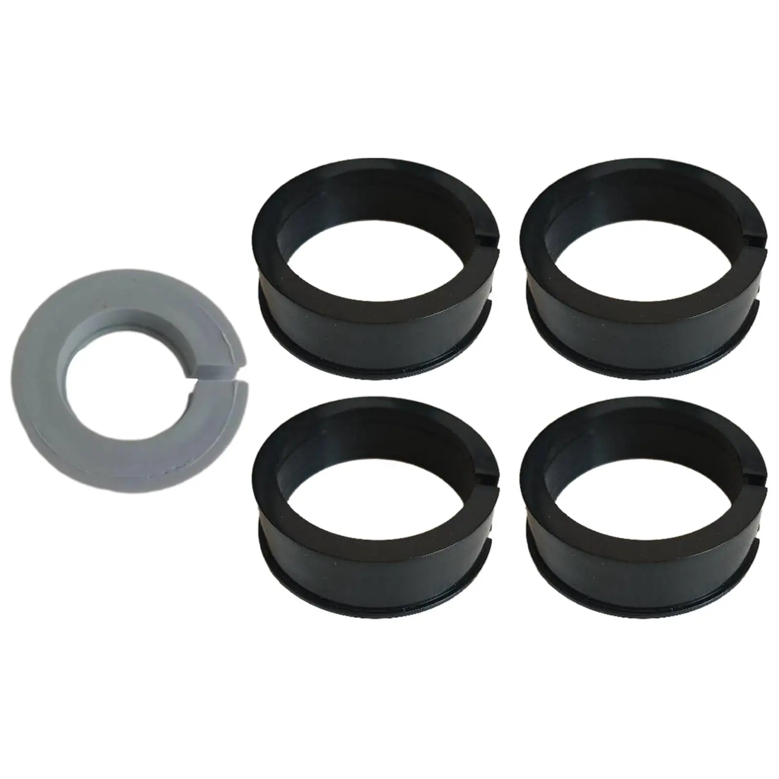 

5 Pieces Reducer Sleeve 40mm 52mm 55mm 57mm 60mm Easy to Install Wear Resistance Replacement Square Tenon Converter Eyelet