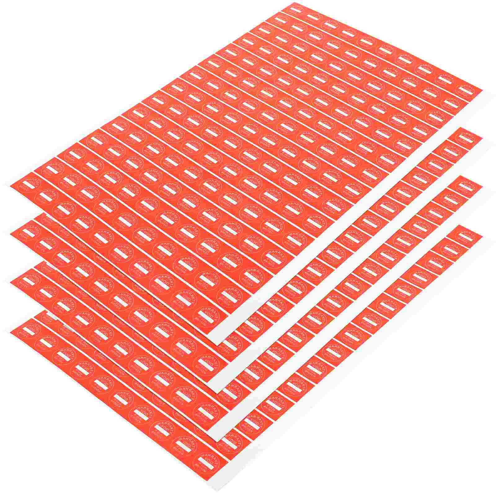 1000 Pcs Fragile Stickers Round Warning Label Caution Paper If Seal Broken Warranty Void