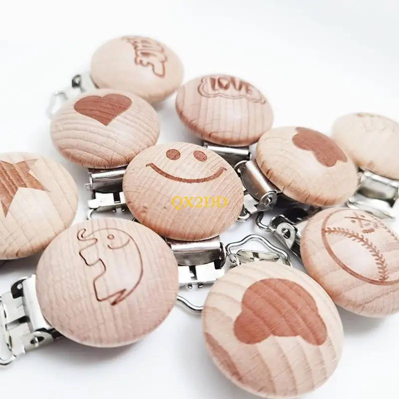 Clipe do suporte do chupeta qx2d para bebês para criança, devagar o acessório da cadeia