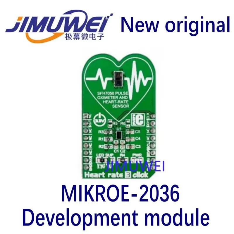 MIKROE-2036 SFH7050, AFE4404 Heart Rate 3 click development module