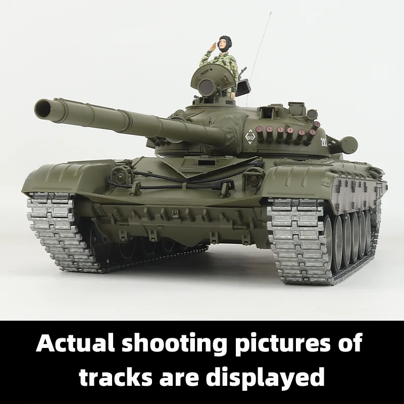 

Металлическая гусеница Heng Long 3938 3939, совместимая с русским танком Heng Long 1/16 T72 T90 поставляется с 4 металлическими гусеничными звеньями в качестве бонуса