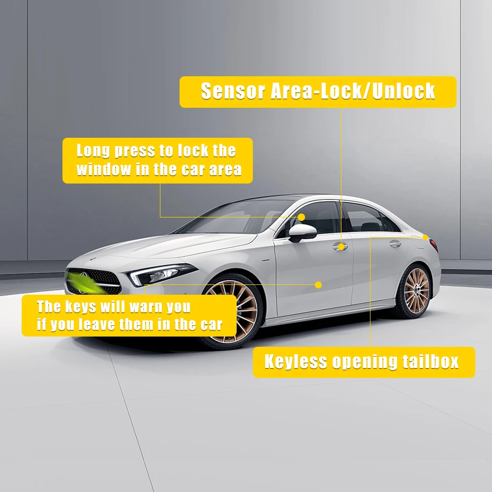 Nadaje się do Mercedes Benz E C S GLC System dostępu bezkluczykowego Komfortowy moduł wejściowy Odblokowanie akcesoriów samochodowych