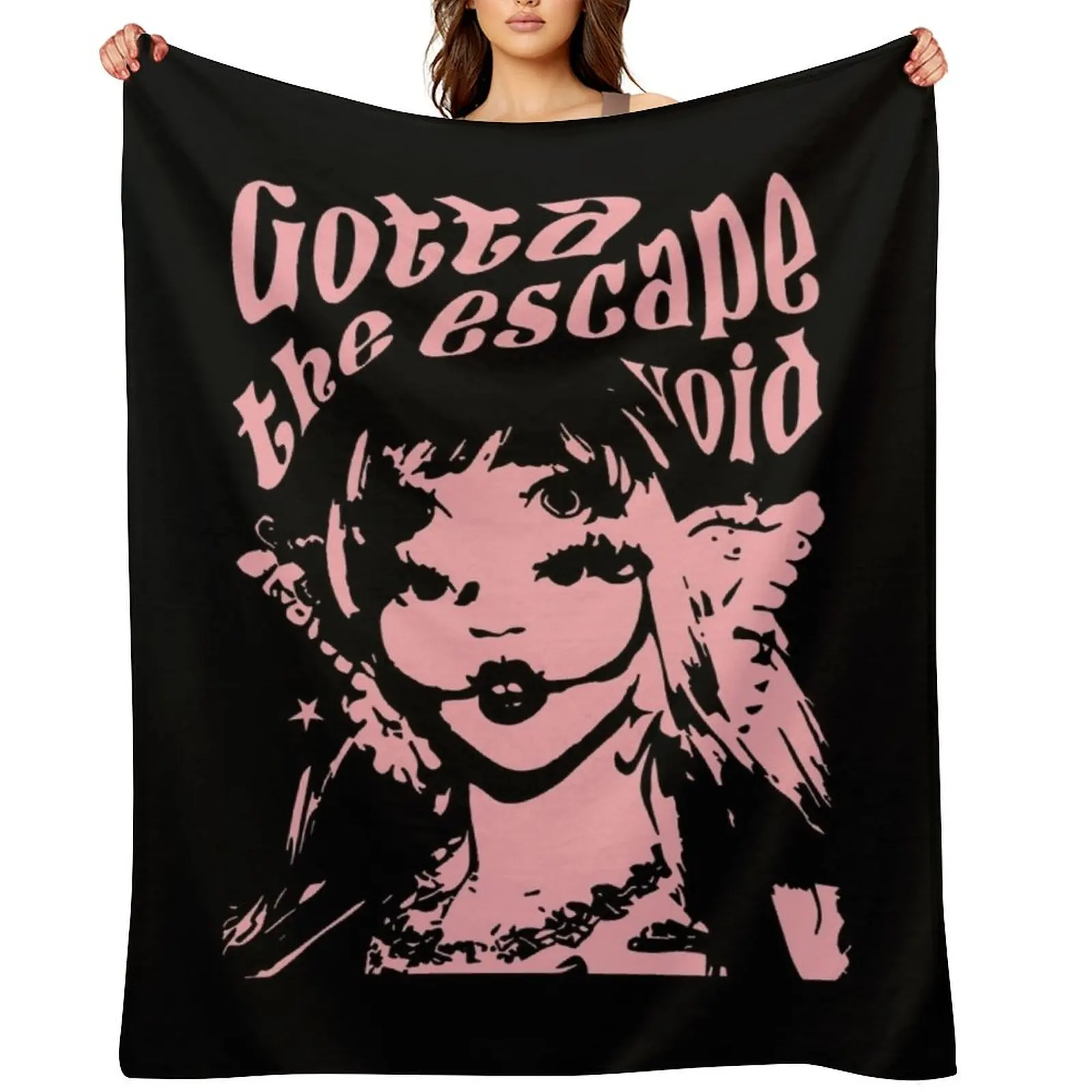 T h e T r i l o g y Throw Blanket Decoratives Hairy Retros sofa bed Blankets