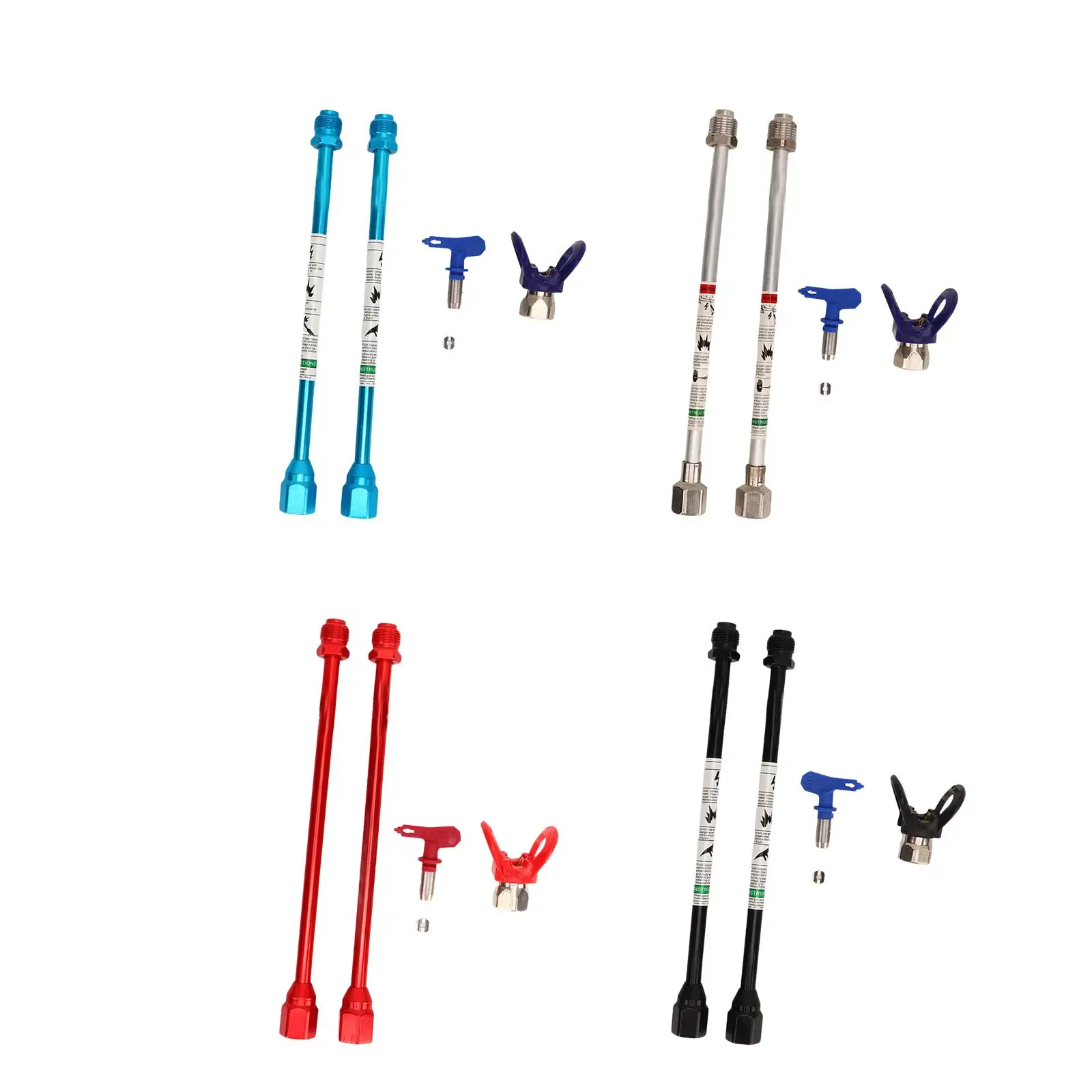 Airless Sprayer Extension Pole Rod Replace Professional Versatile Accessories Sprayer Extention Wand Sprayer Accessories