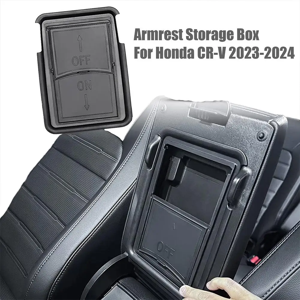 

for Honda CRV 6th 2023 Car interior decoration partition layer armrest plate accessories box partition sandwich I6W7