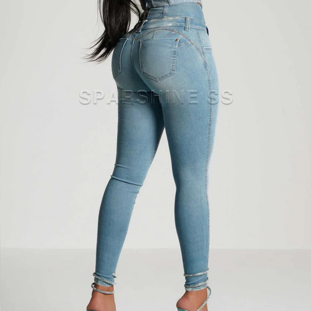 Jean crayon skinny pour femme, pantalon en denim Y2K, pantalon en saillie, coupe couvertes à la hanche, leggings confortables, mode automne et hiver 2024, fjfy