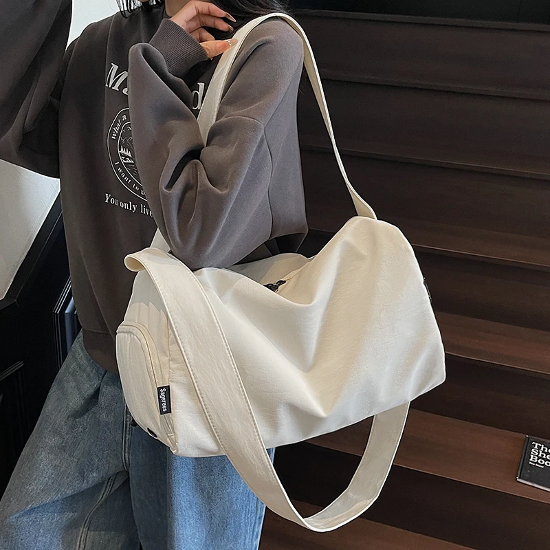 

Women's Sports Gym Bag with Dry Wet Separate Compartment Casual Large Capacity Yoga Swim Bag Travel Duffel with Shoe Pocket