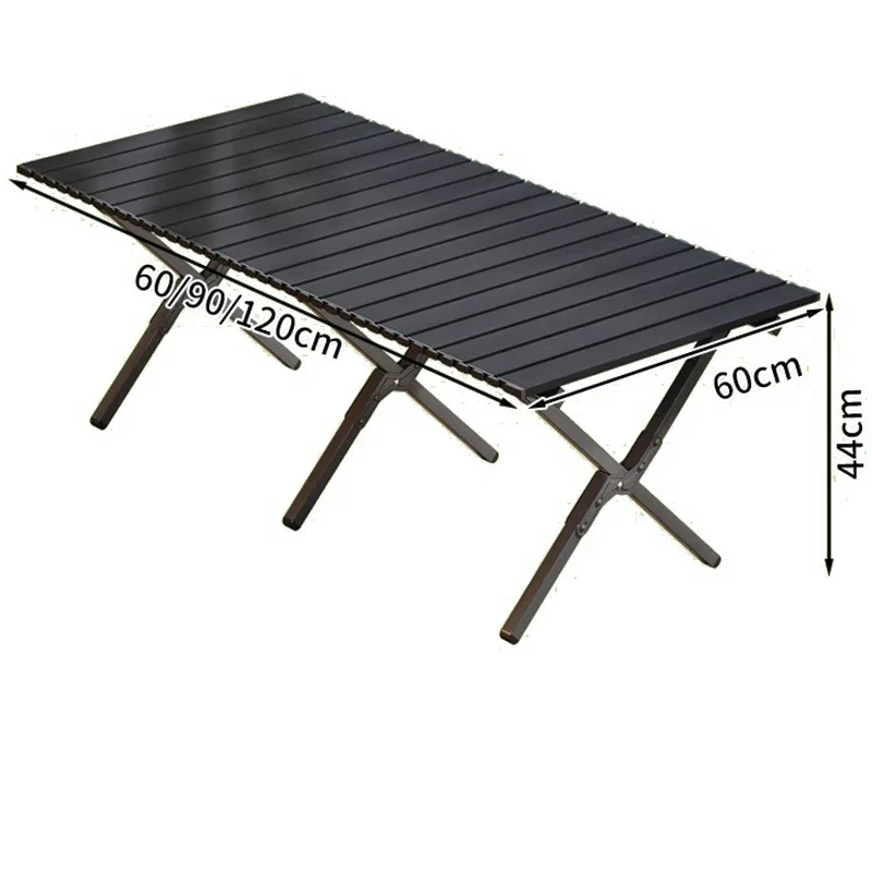 Camping Equipment Outdoor Tables Folding Picnic Aluminum Portable Beach Outdoor Tables Coffee Parasol Igt Furniture Muebles FYOT