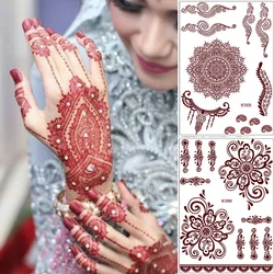 Red Lace Tattoo Sticker Hanna Tattoo Tattoo Waterproof Temporary Tattoo Stickers Cool English Alphabet Fake Tattoos