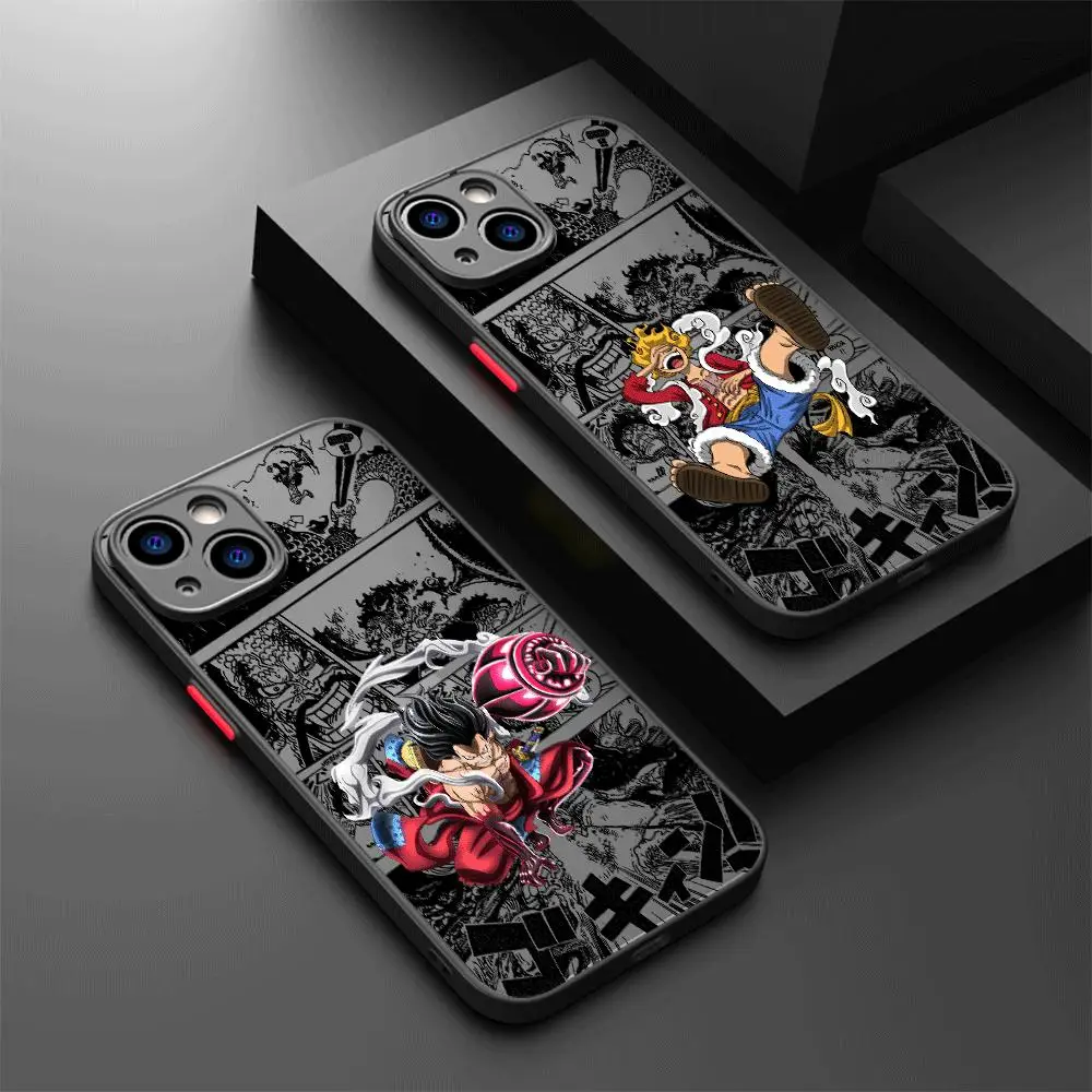 O-One Piece-Luffys Phone Case for Apple iPhone 13 14 Plus 15 Pro Max 11 Pro 12 Mini XR 8 SE 7 6S XS MAX Shockproof Armor Cover