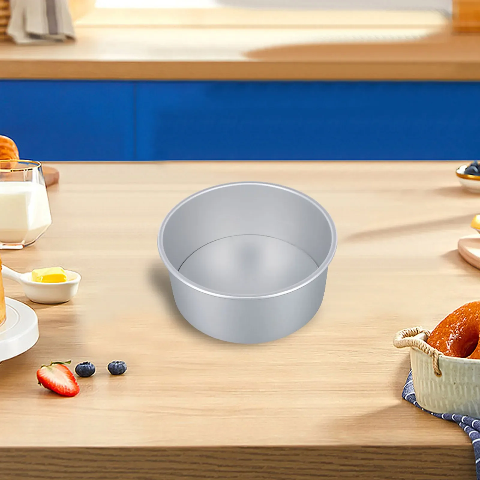 أدوات خبز ألومنيوم مستديرة مجوفة ، اختيار الخبز اسم موثوق به ، حجم مريح من ثماني بوصات