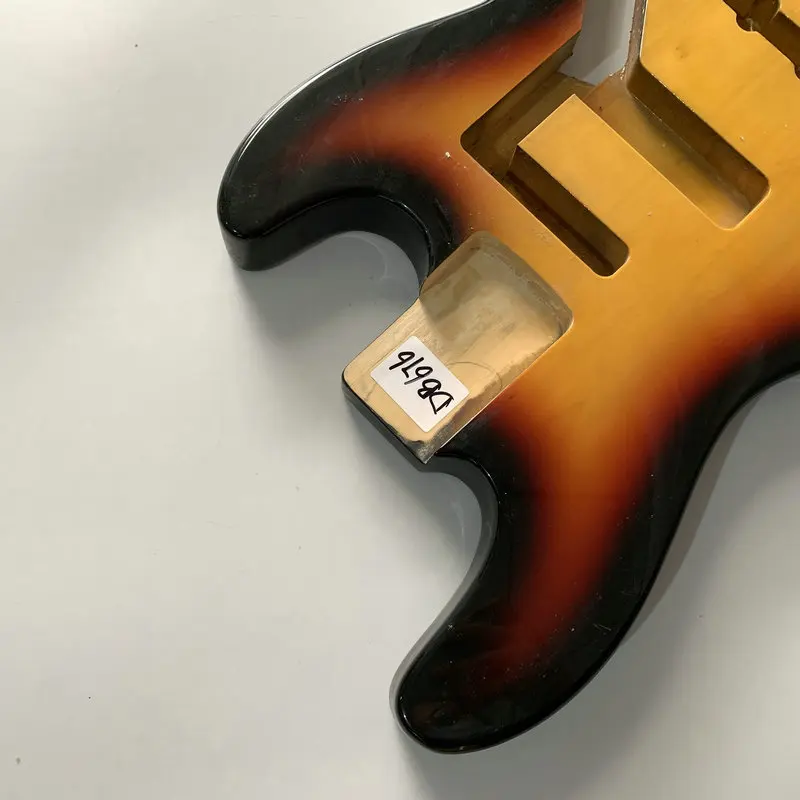 DB676  Jazz Bass Unfinished 4 Strings Electric Bass Sunburst Color DIY Guitar Parts Replace Accessories Right Hand Custom Order