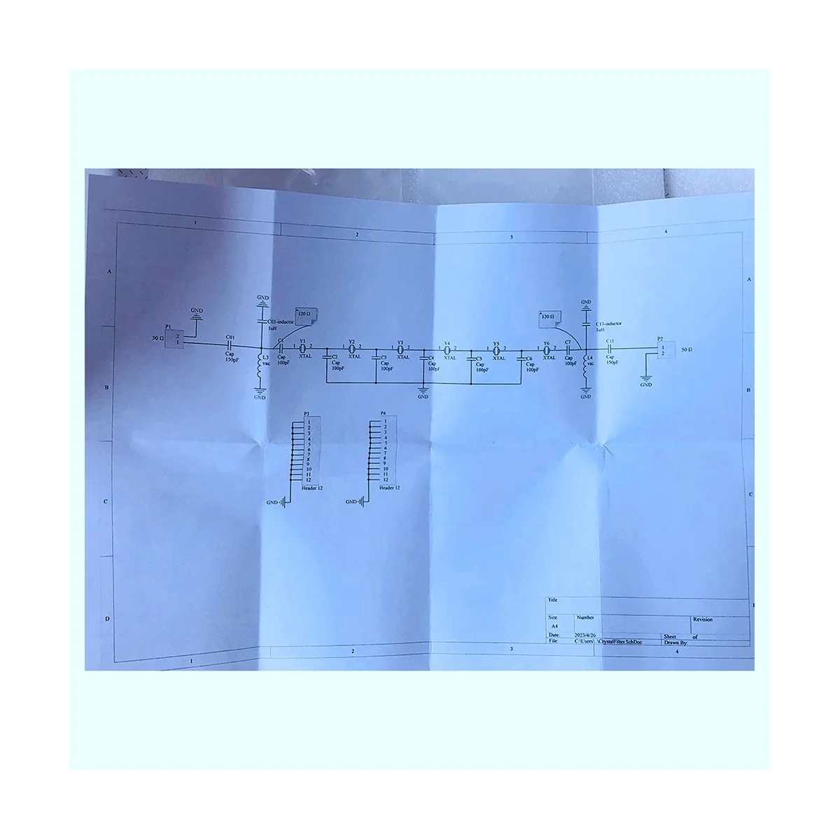 Filtry jednopasmowe Filtry kryształowe Filtry SSB CW do filtra Cohn Cohen 9MHz