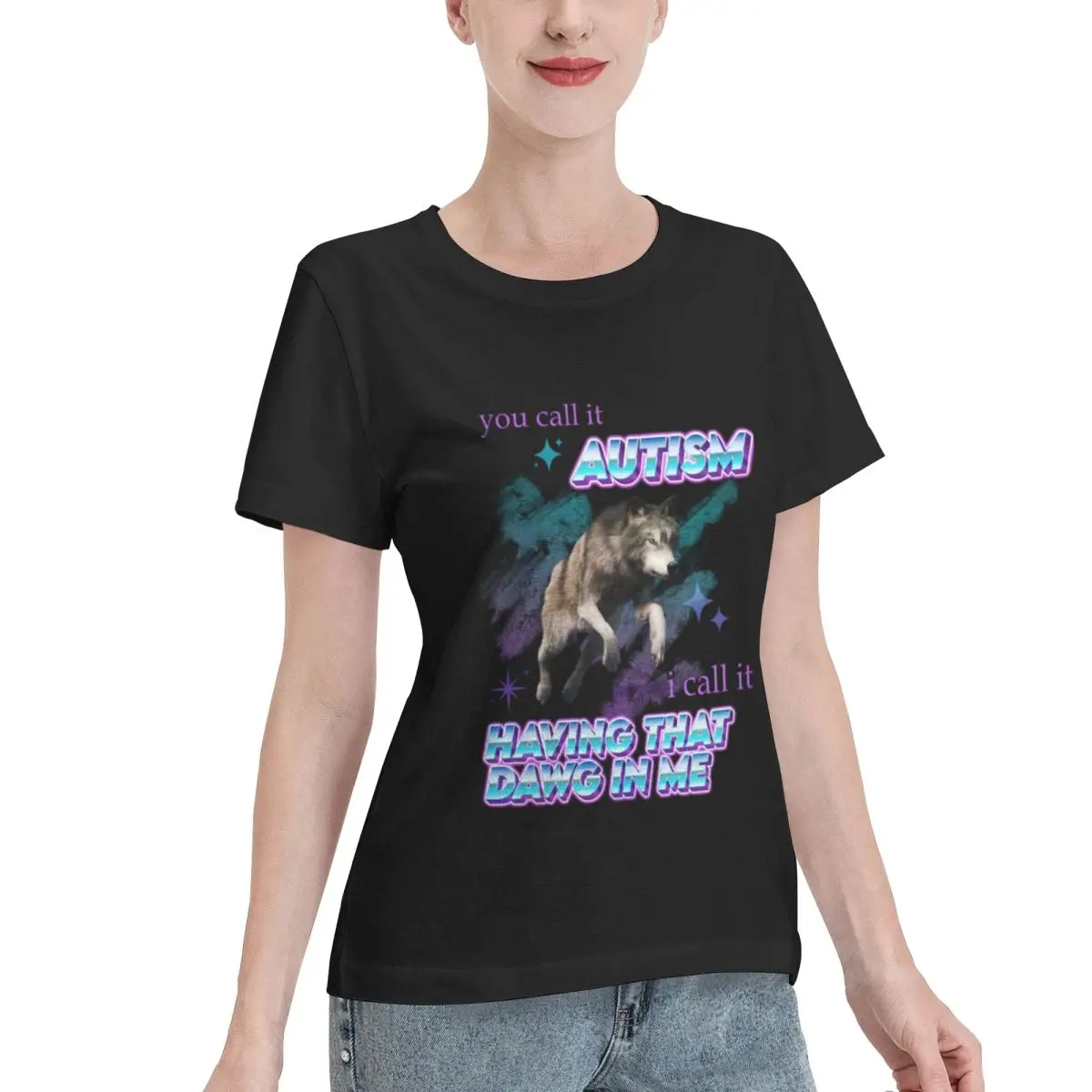 Hot Sale I Have That DAWG In Me Women's T-shirt Travel Spring Autumn Top