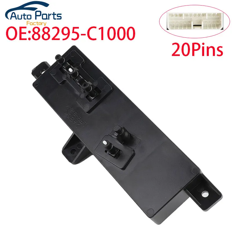 New Front Right Power Seat Adjustment Switch For Hyundai Sonata Tucson Kia Sportage 88295-C1000 88295C1000