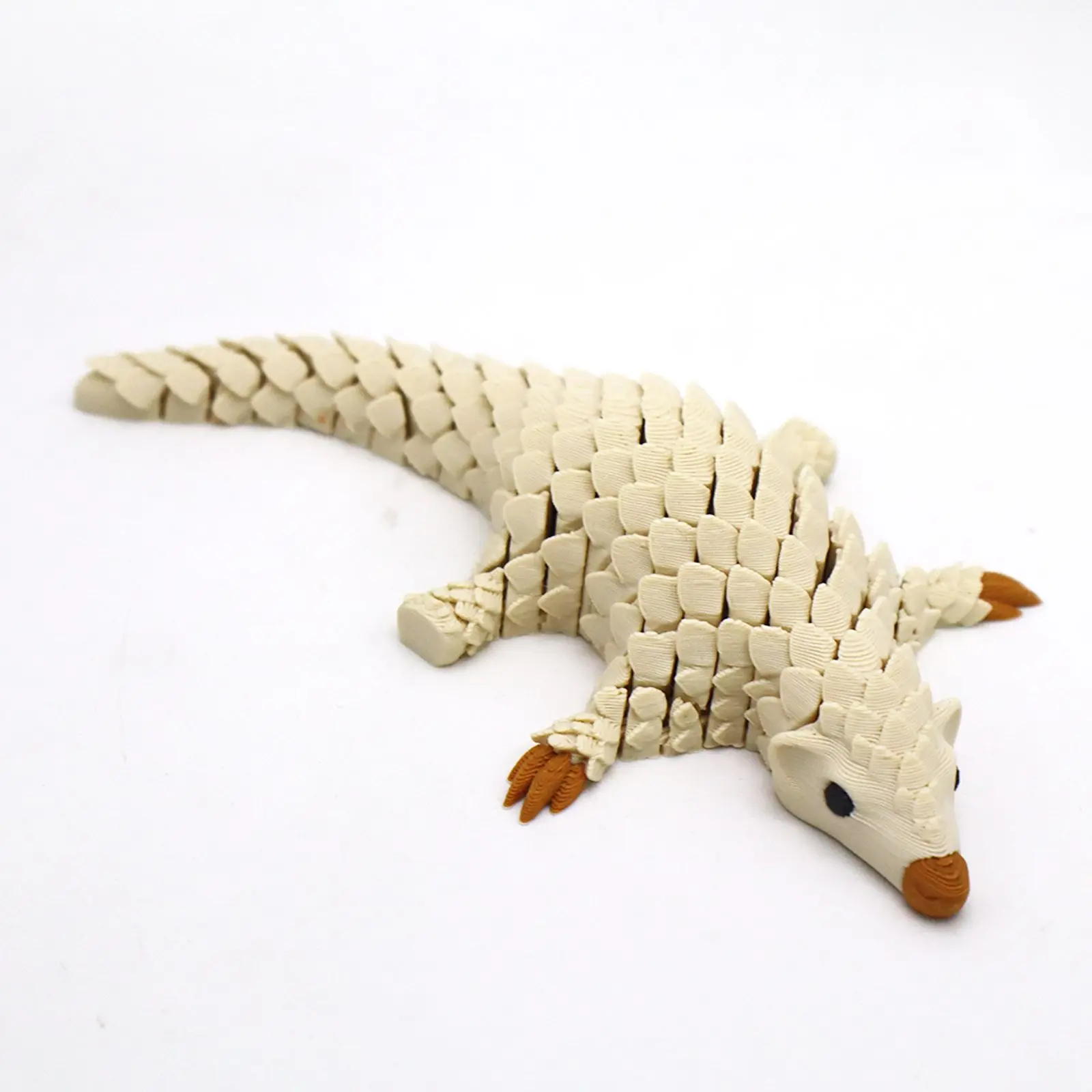 3D Printed Anime Hedgehog Statue Gradient Color Animal Decor Hedgehog Figurine Model Desktop Ornaments Gifts (random Color)