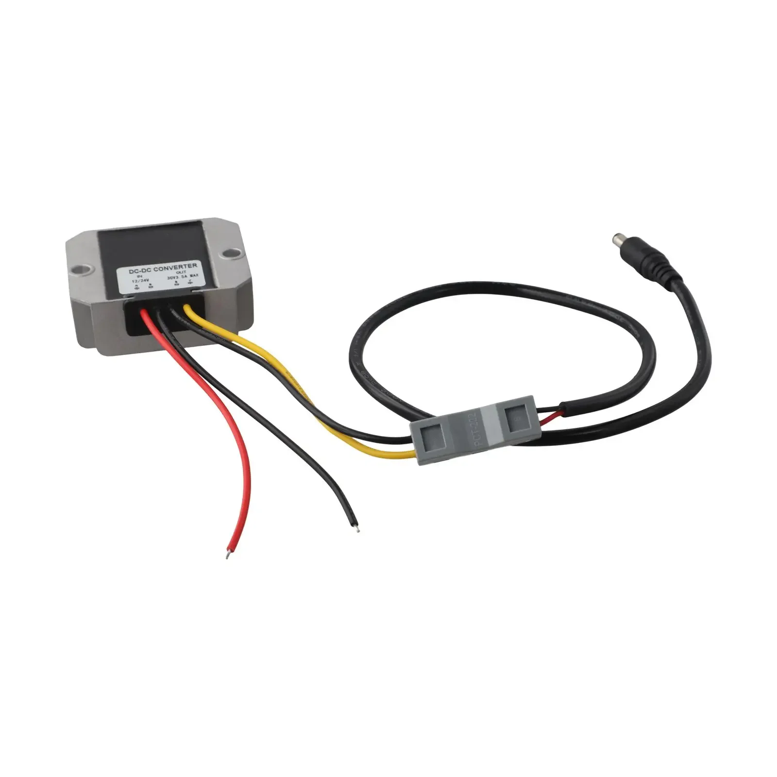Harsh Conditions 74*74*32mm Voltage Regulator Electrical Device 3A Power Supply Aluminum Housing Energy Saving