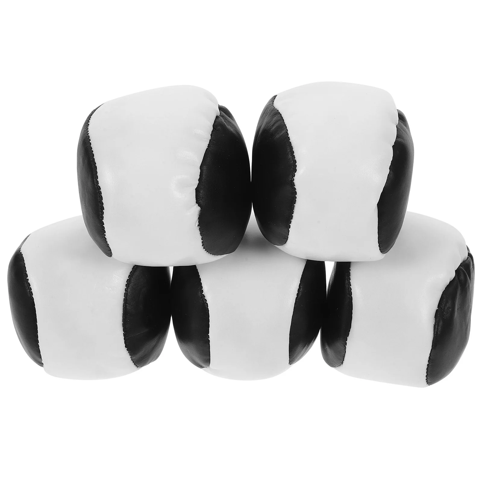 5 stuks zitzakken kleurrijke kleine toss spelbenodigdheden voor kinderen buiten handoogcoördinatie leuk jongleren zitzakken