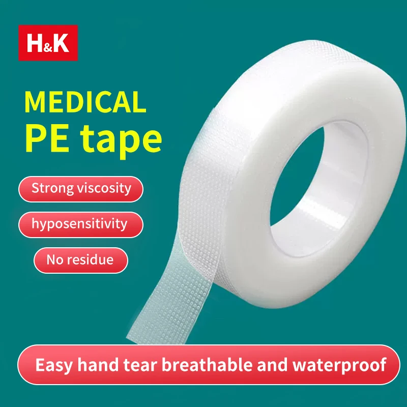 

1/10/50 Roll Breathable Transparent Adhesive Tape Easy Tear Pressure Sensitive Ideal for Wound Care Multi-purpose First Aid