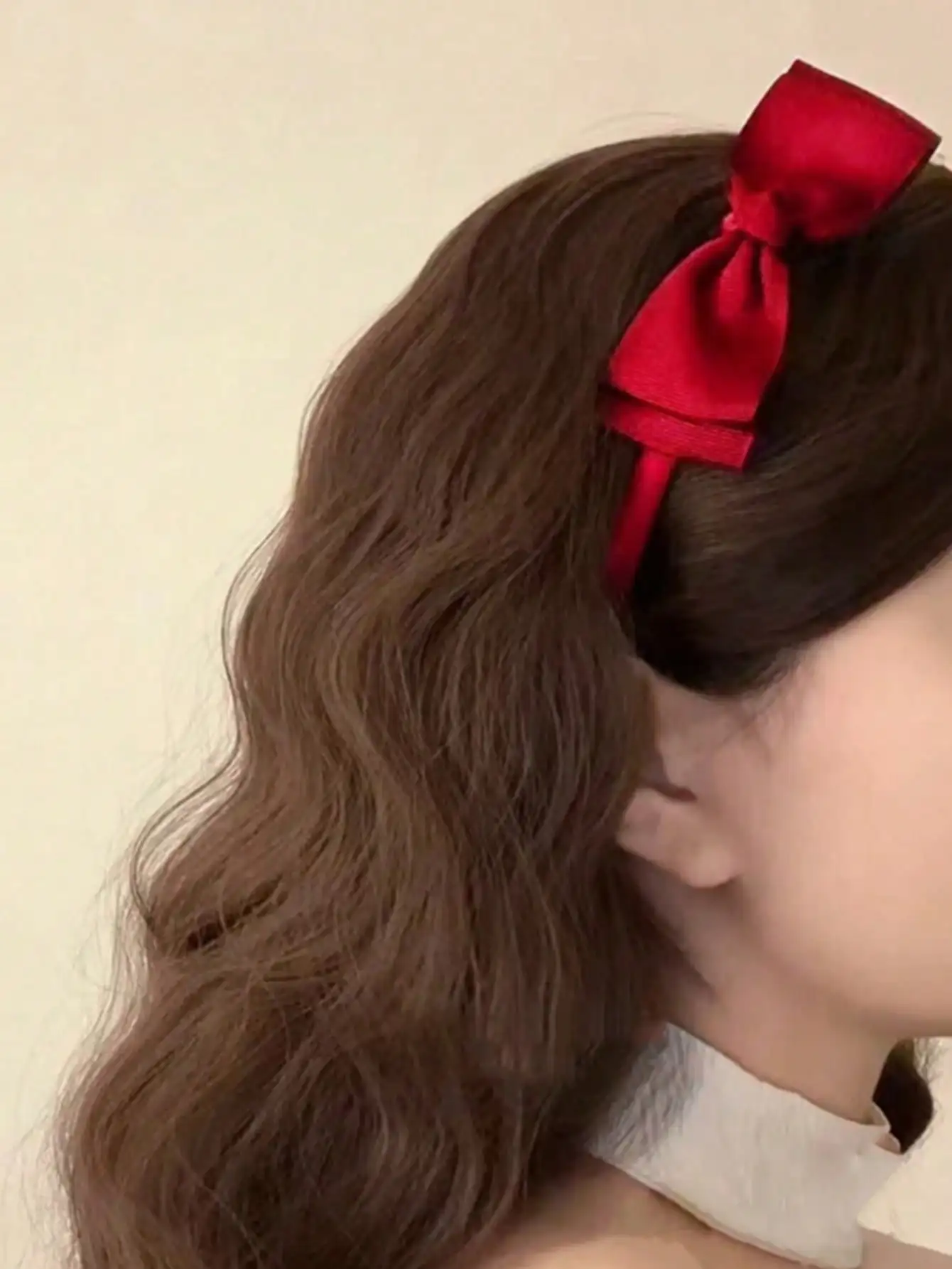 

1pc Women's Elegant Bow Headband, High-Quality Hair Accessory Suitable For School, Formal Occasions, Parties, Dates, And More