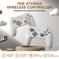 IINE PC/iOS/Android/Phone/Switch Wireless Controller , Hall Effect Triggers & Hall Effect Joysticks & 1000Hz Polling Rate