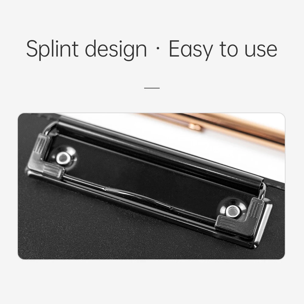 حافظة للتمريض قابلة للطي ومجلدات محمولة باليد لوحة كتابة محمولة 3 طبقات قبضة ورقية آمنة للمستندات لطلاب الأطباء