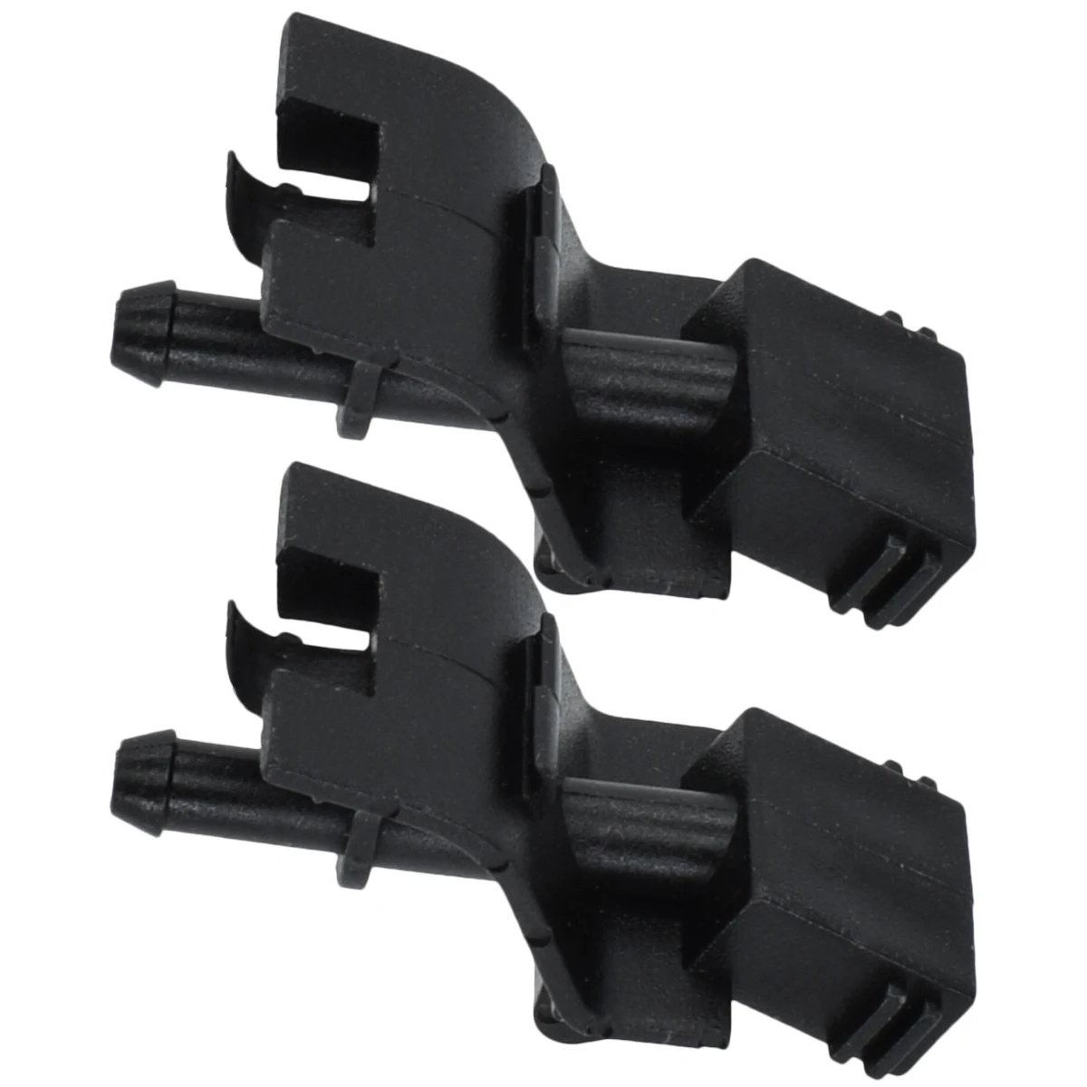 2x frente pára-brisa limpador lavadora spray jet bico para toyota corolla altis camry auris highlander matriz 4 corredor avensis lexus